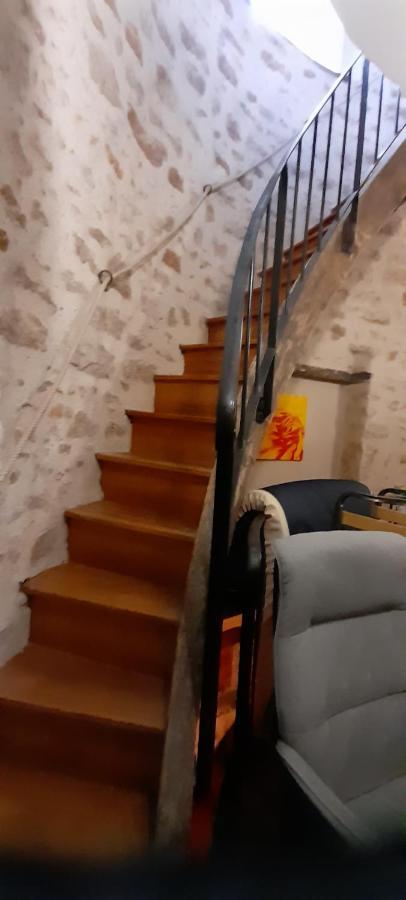 Moulin A Vent Le Champ Du Trail Villa Saint-Cyr-des-Gats Екстериор снимка